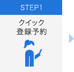 STEP1 クイック登録予約